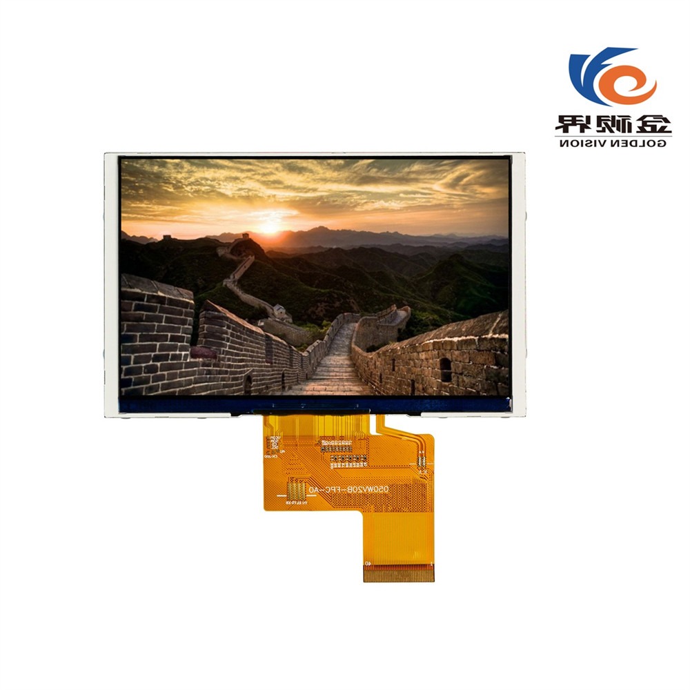 5.0 Inch 800*480 IPS TFT LCD Display Module LCD Screen